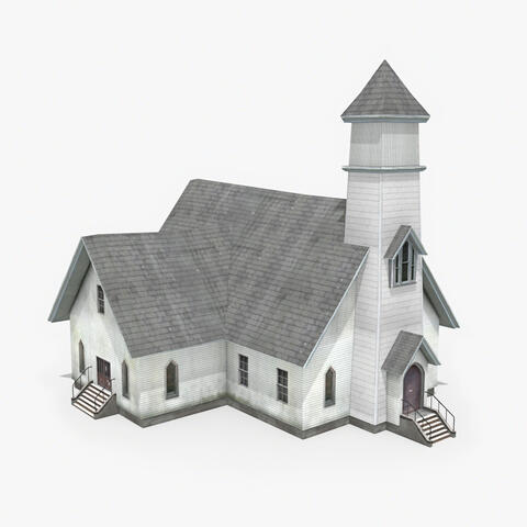 3D Model of Church